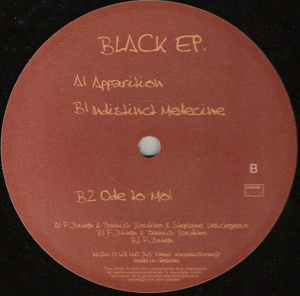Black EP. Discogs cover art