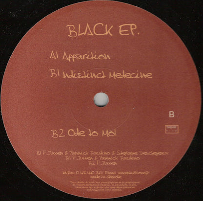 Black EP. Discogs cover art