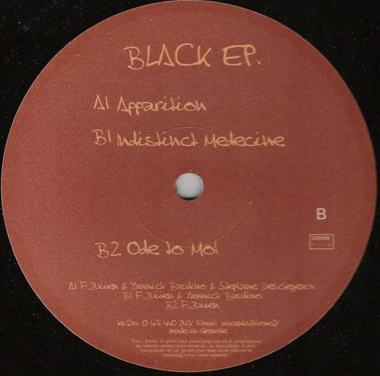 Black EP. Discogs cover art