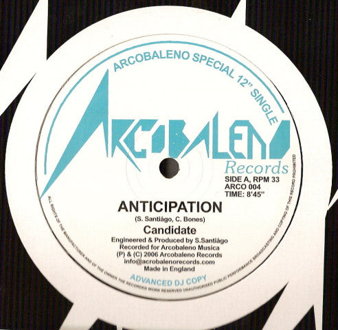 Anticipation Discogs cover art