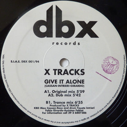 Give It Alone Discogs cover art
