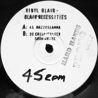 Blair Necessities EP Discogs cover art
