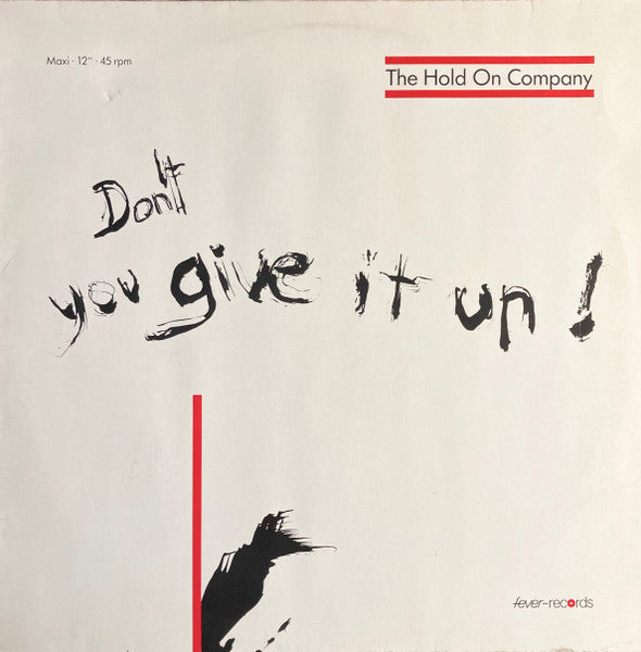 Don't You Give It Up! Discogs cover art