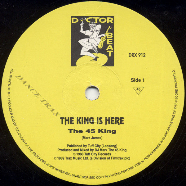 The King Is Here Discogs cover art