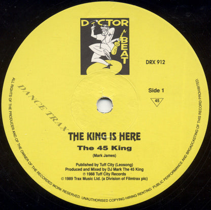 The King Is Here Discogs cover art