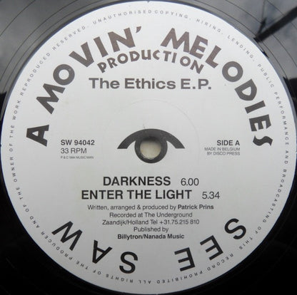 The Ethics E.P. Discogs cover art