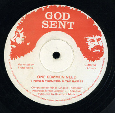 One Common Need Discogs cover art
