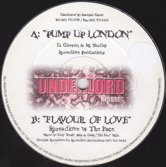 Pump Up London / Flavour Of Love Discogs cover art