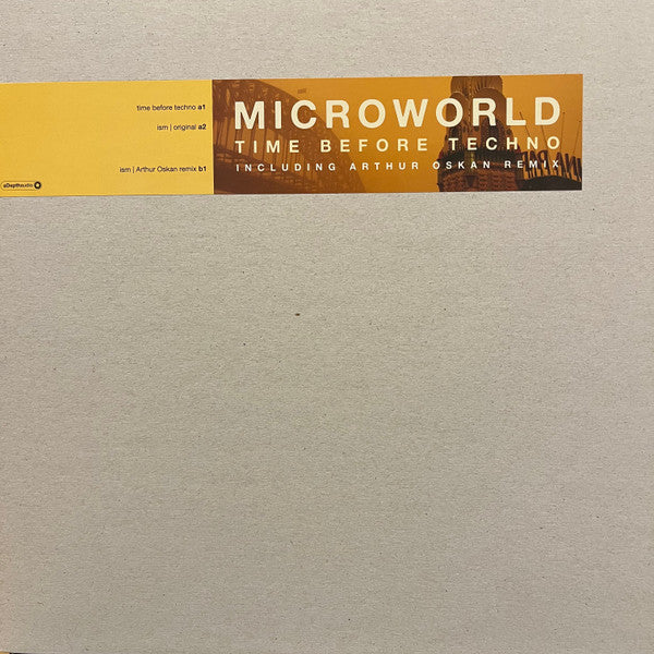 Time Before Techno Discogs cover art