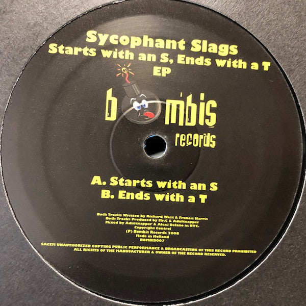 Starts With An S, Ends With A T EP Discogs cover art