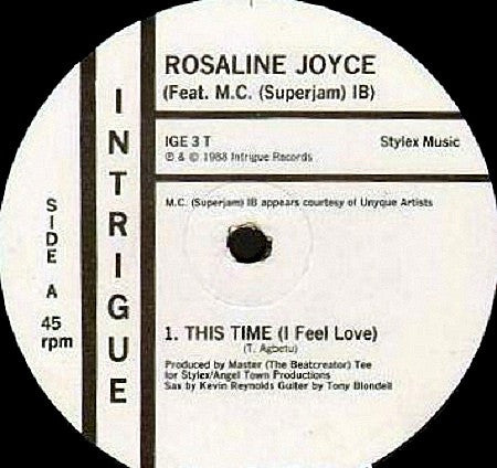This Time (I Feel Love) Discogs cover art