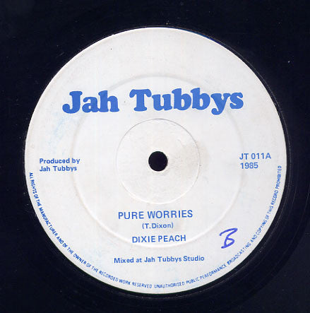Pure Worries Discogs cover art