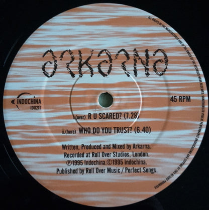 R U Scared? Discogs cover art