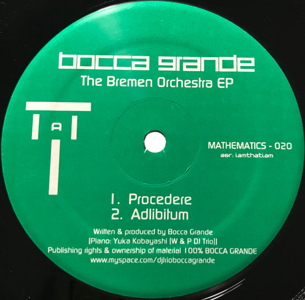 The Bremen Orchestra EP Discogs cover art