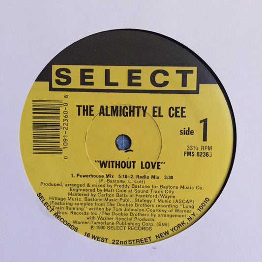 Without Love Discogs cover art