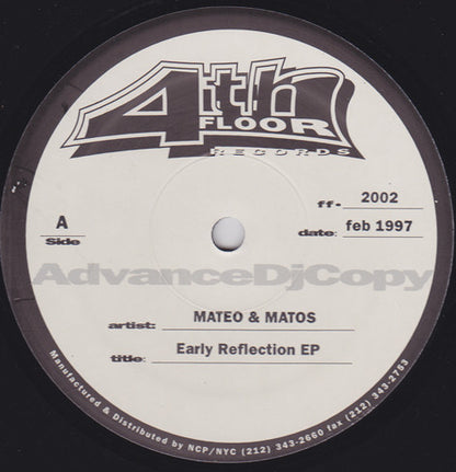 Early Reflections EP Discogs cover art
