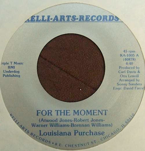 For The Moment Discogs cover art