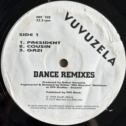Vuvuzela Dance Remixes Discogs cover art