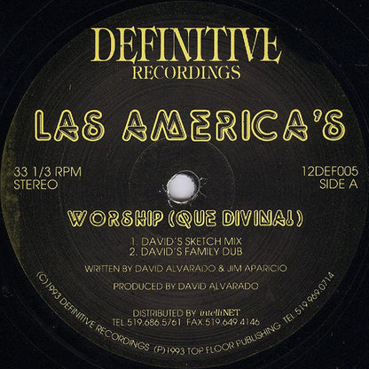 Worship (Que Divina!) Discogs cover art