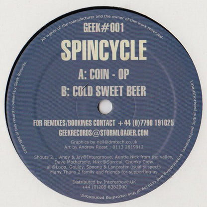 Coin-Op / Cold Sweet Beer
