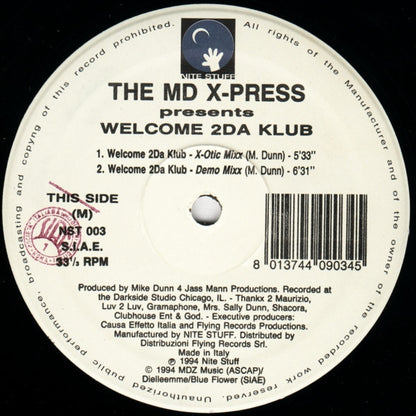Welcome 2Da Klub Discogs cover art