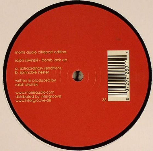 Bomb Jack EP Discogs cover art