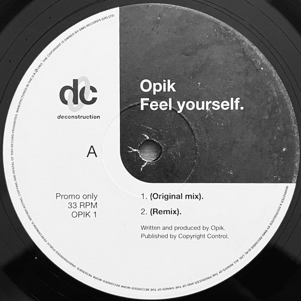 Feel Yourself Discogs cover art