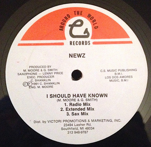 I Should Have Known Discogs cover art