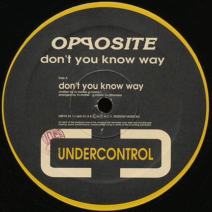 Don't You Know Way