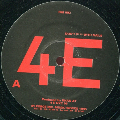 Don't F*** With Nails Discogs cover art