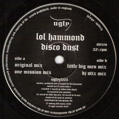 Disco Dust Discogs cover art