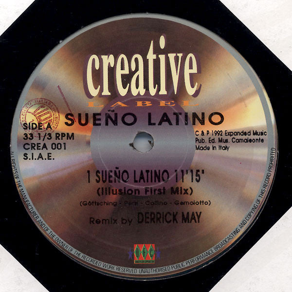 Sueño Latino (Remix By Derrick May) Discogs cover art