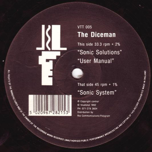 Sonic System Discogs cover art