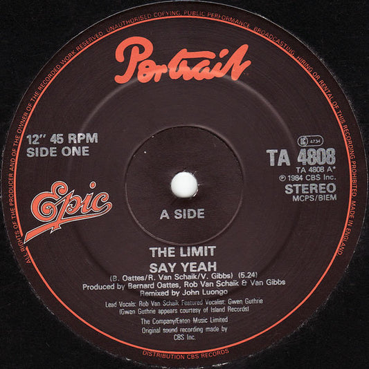 Say Yeah Discogs cover art