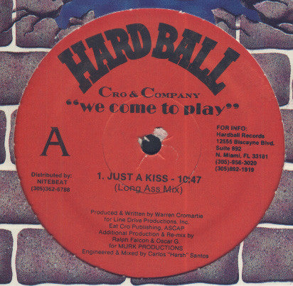 We Come To Play (Just A Kiss) Discogs cover art
