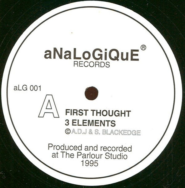 First Thought / Glow Discogs cover art