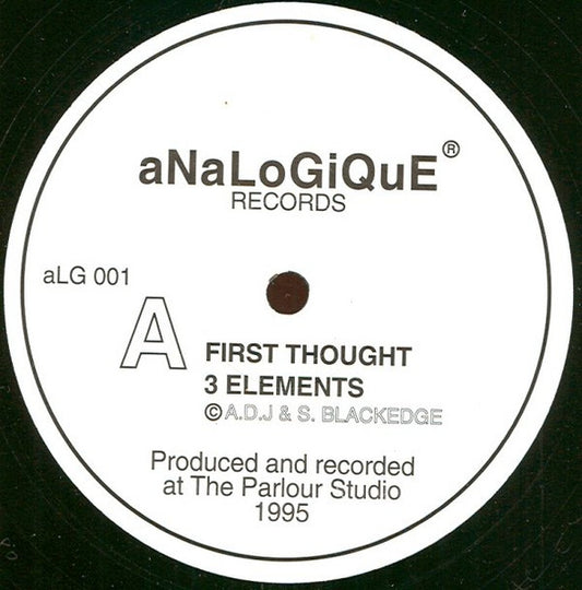 First Thought / Glow Discogs cover art