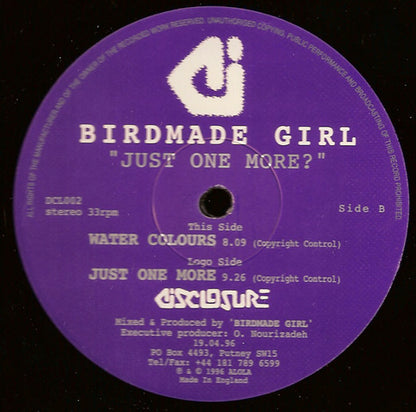 Just One More? Discogs cover art