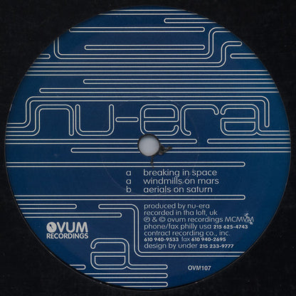 Breaking In Space Discogs cover art