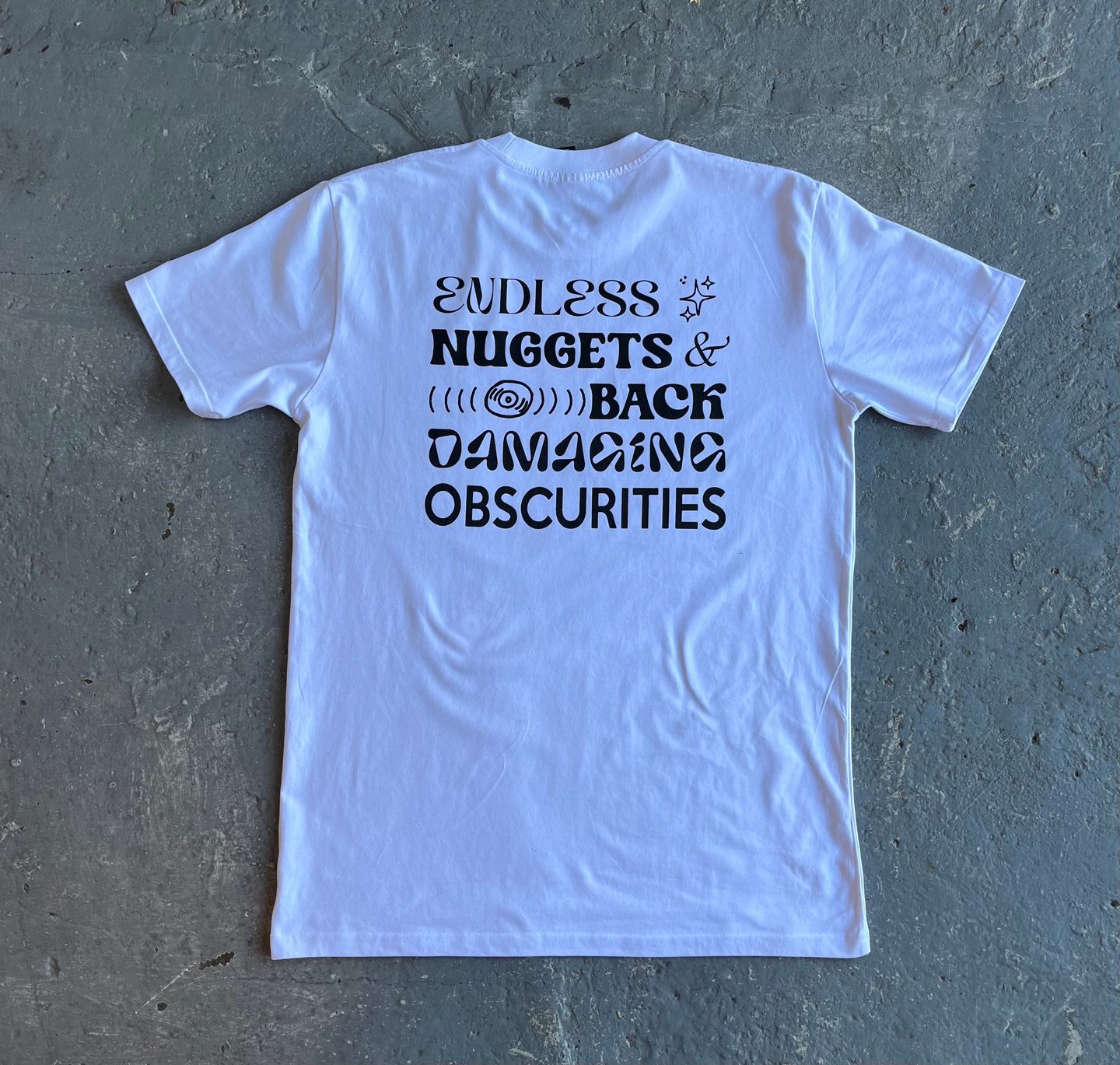 Disk Frisk Logo T-shirt - White