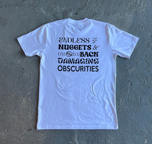 Disk Frisk Logo T-shirt - White