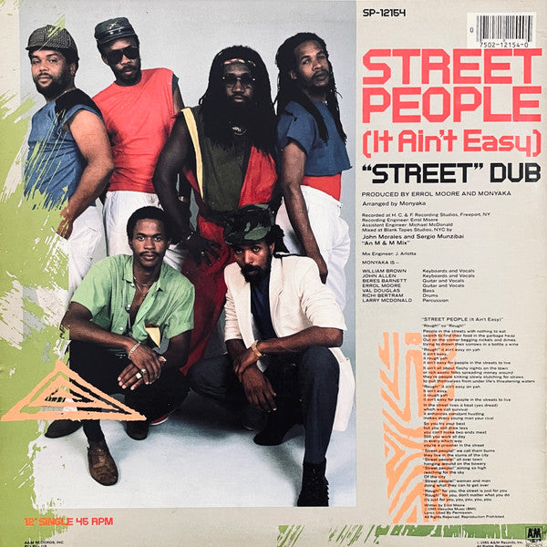 Street People (It Ain't Easy)