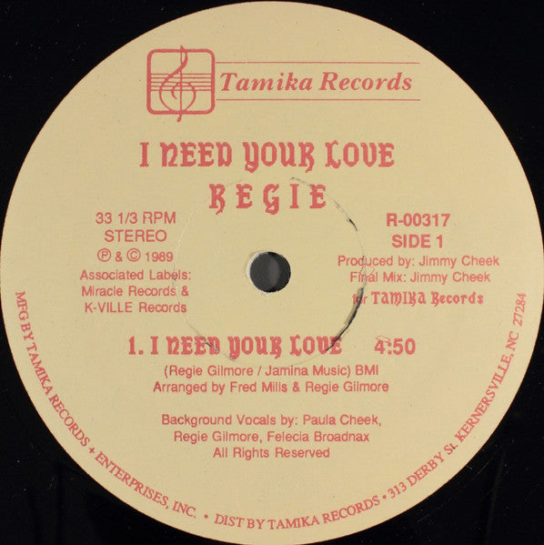 I Need Your Love