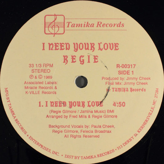 I Need Your Love