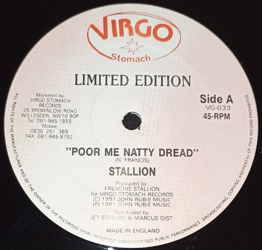 Poor Me Natty Dread