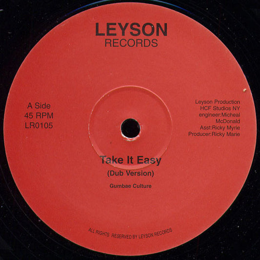 Take It Easy / Ghetto Youth