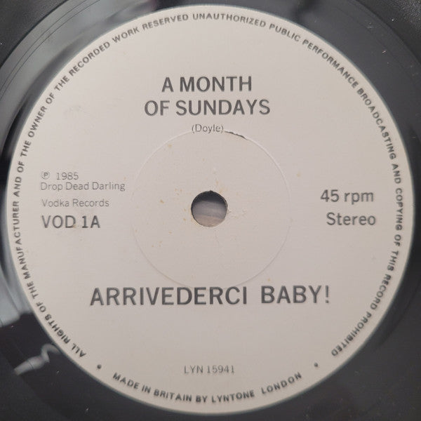 A Month Of Sundays