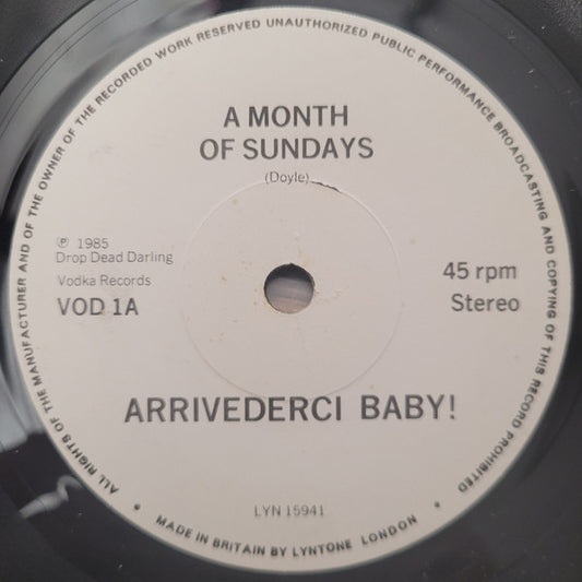 A Month Of Sundays