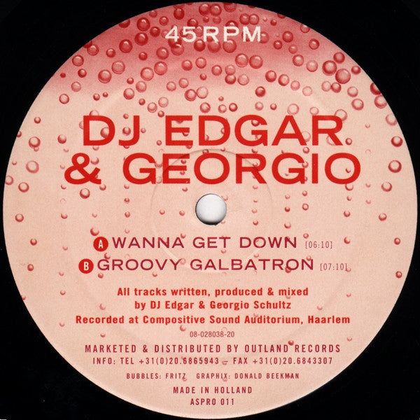 Wanna Get Down / Groovy Galbatron