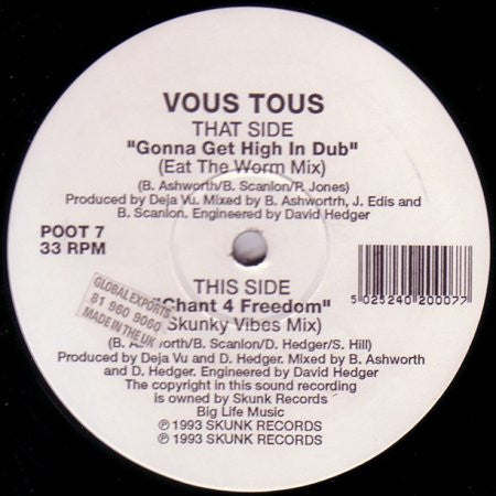 Gonna Get High In Dub / Chant 4 Freedom